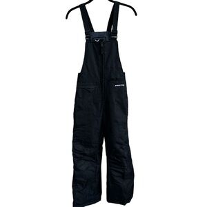 Arctix Kids Insulated Snow Bib Overalls Black Size Medium Unisex